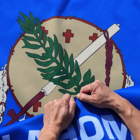 Anley Rip-Proof Double Sided 3-Ply Oklahoma State Flag 3x5 Foot - Oklahoma OK Flags