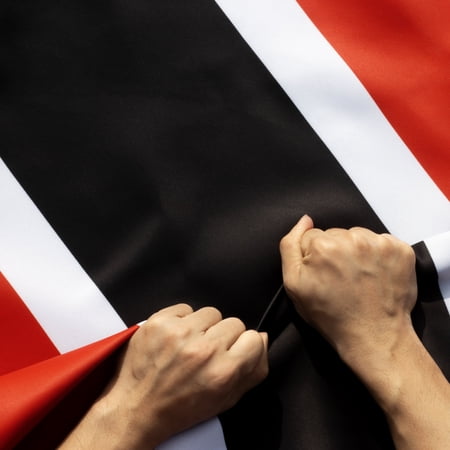 Anley Rip-Proof Double Sided 3-Ply Trinidad and Tobago Flag 3x5 Foot - Trinidad & Tobago Flags