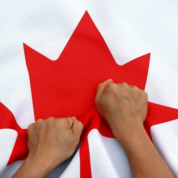 Anley Rip-Proof Technology Double Sided 3-Ply Canada Flag 3x5 Foot - Canadian Flags