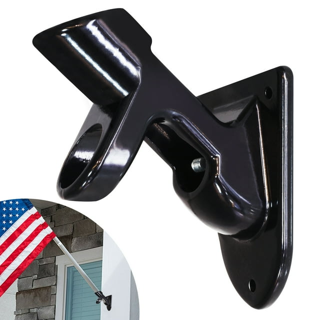 Anley TwoPosition Flag Pole Holder Mounting Bracket with Hardwares 1