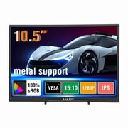 Anmite 10.5 Inch Portable Monitor, 1920 x 1280 Resolution, 1510 Compatible with Laptop, Switch, PS4, Xbox, Raspberry Pi