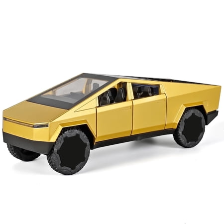 Anmyjuly 1/32 Scale Alloy Diecast Pickup Truck Toys for Boys Age 4-7, Pull Back Toy Cars, Metal Toy Trucks, Rugged and Durable,Halloween Gift
