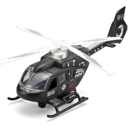 Anmyjuly Kids Airplane Toy,Police Helicopter Aircraft Model,Rugged and Durable,Toy Helicopters for Toddlers 3-5