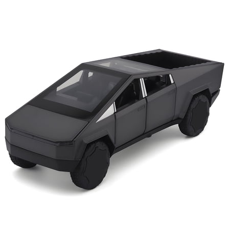 Anmyjuly Toy Trucks for 3 Year Old Boys 1/32 Diecast Metal Pickup Truck Toys for Boys Age 3-8 with Light and Sound Pull Back Toy Cars,Halloween gift