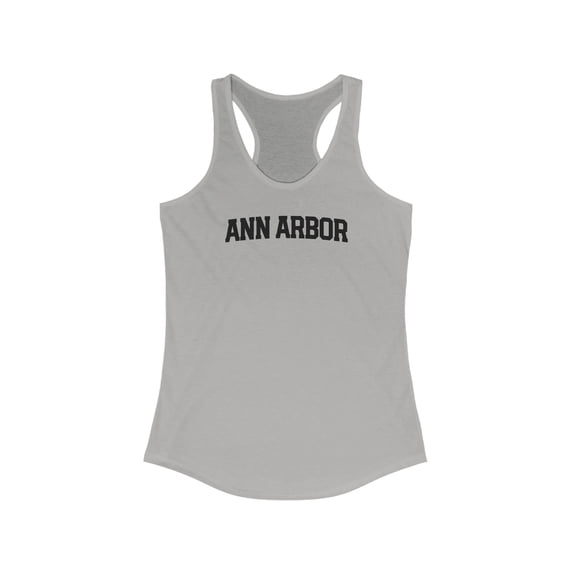 Ann Arbor Michigan MI Moving Away Tank Top Gifts Shirt Womens Sleeveless