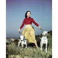 thumbnail image 1 of Ann Blyth Stunning And Rare 1952 With Dalmation Dogs Poster 24x36 Classic Hollywood Poster, 1 of 1