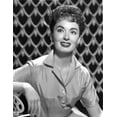 thumbnail image 1 of Ann Blyth sitting and smiling wearing a Glossy Blouse Portrait Photo Print (8 x 10), 1 of 1