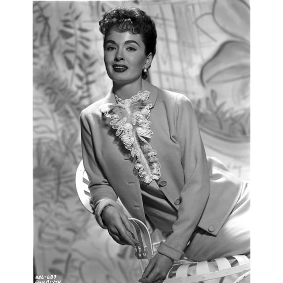Ann Blyth wearing a Leather Coat in Portrait Photo Print (8 x 10)
