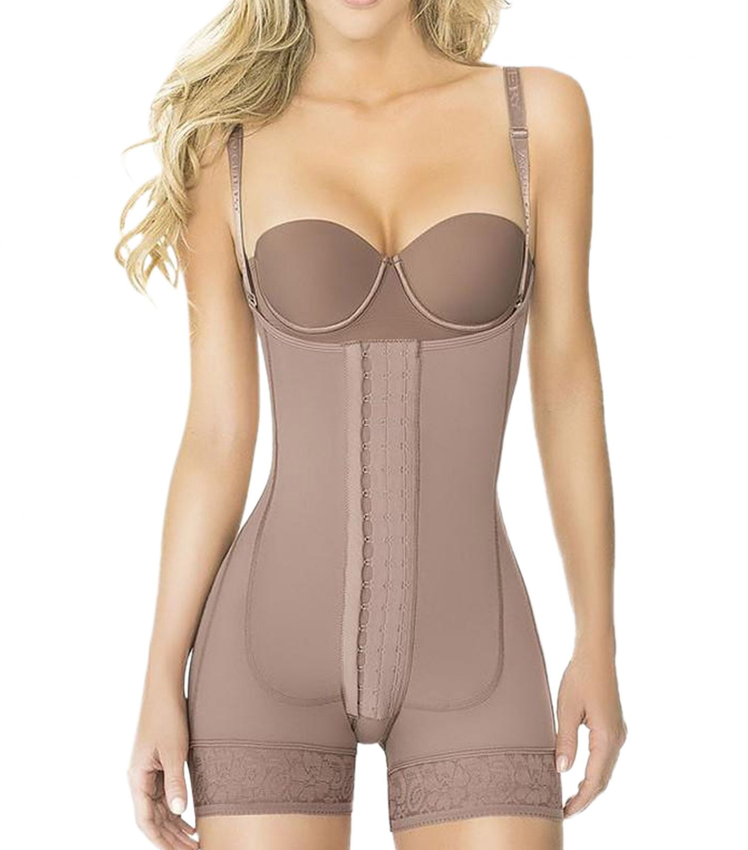Ann Chery Powernet Body Fiorell Color Beige Size XS 1043 