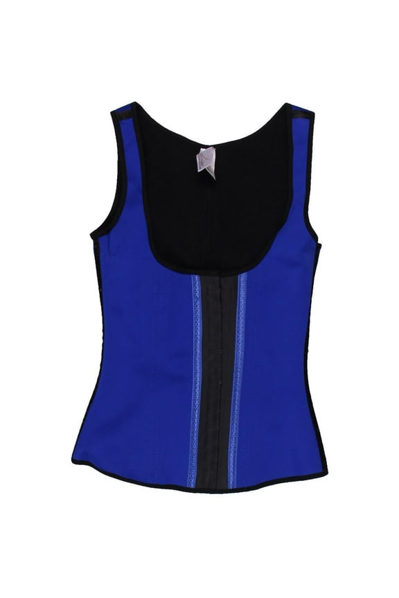 Womens Chaleco Contrast Trim Latex Core Waist Cincher