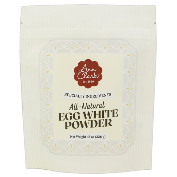 Ann Clark All Natural 100% Egg White Powder Made in USA, 8 oz.