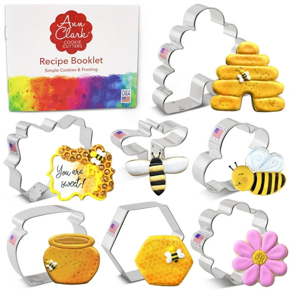 Ann Clark Bee Cookie Cutter Set by Ann Clark 7 Count