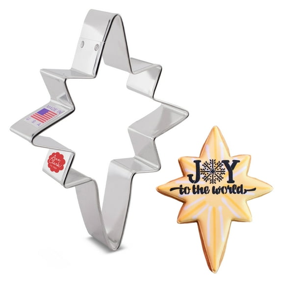 Ann Clark Bethlehem Star Cookie Cutter 5", Made in USA