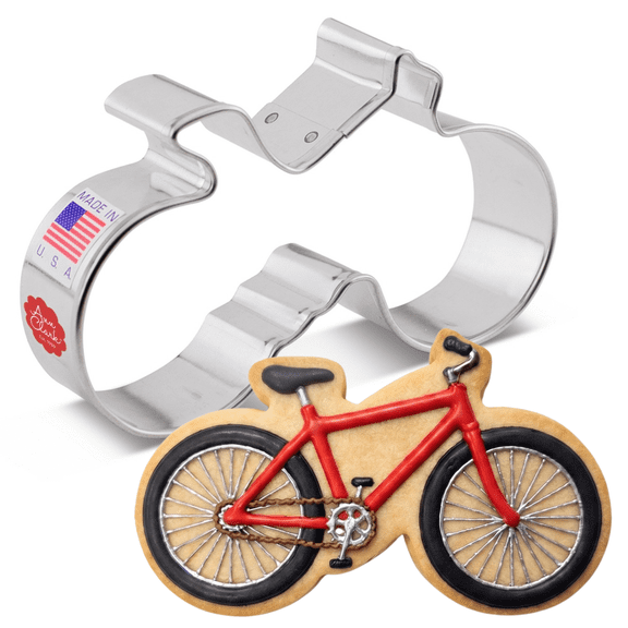 Ann Clark Bicycle Cookie Cutter 4", Made in USA