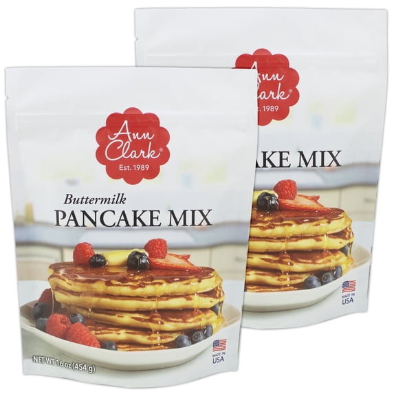 Ann Clark Buttermilk Pancake Mix, 16 oz (2 Pack)