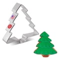 thumbnail image 1 of Ann Clark Christmas Tree Cookie Cutter 4", Made in USA, 1 of 7