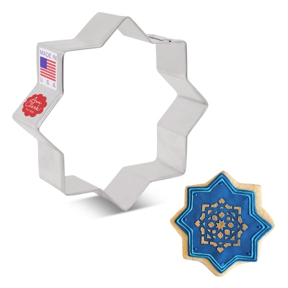 Ann Clark Cookie Cutters 8 Point/Islamic Star Cookie Cutter, 3.5"