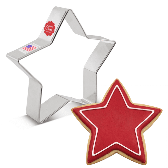Ann Clark Cookie Cutters Star Cookie Cutter, 4"