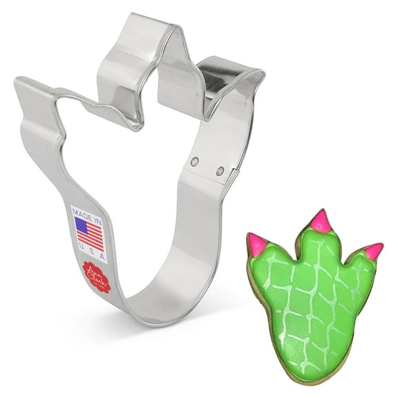 Ann Clark Dinosaur Footprint Cookie Cutter 4", Made in USA