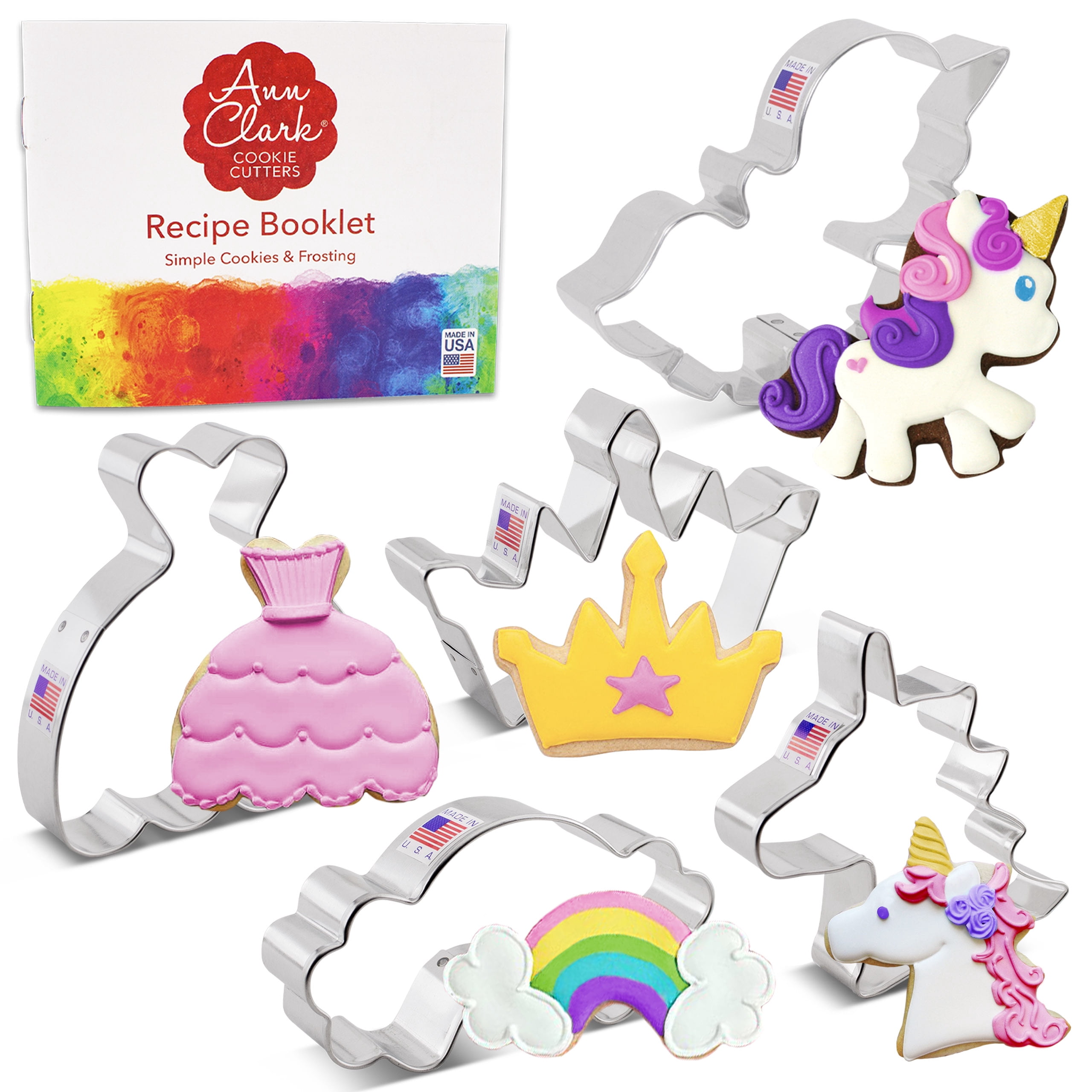 Amazon.com: INSPIRED BY BELLE BEAUTY AND THE BEAST THEME PRINCESS  DISNY PRINCESSES cookie cutter set 10755 main image 1