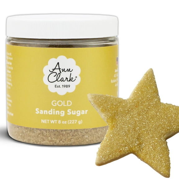 Ann Clark Gold Sanding Sugar