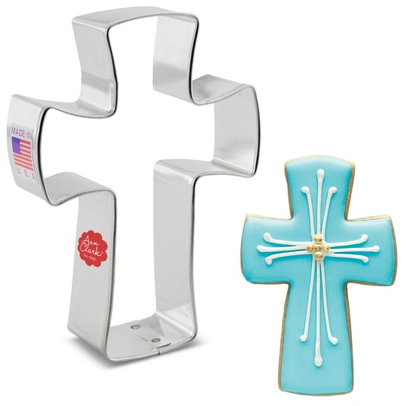 Ann Clark Holy Cross Cookie Cutter 4.25", Made in USA
