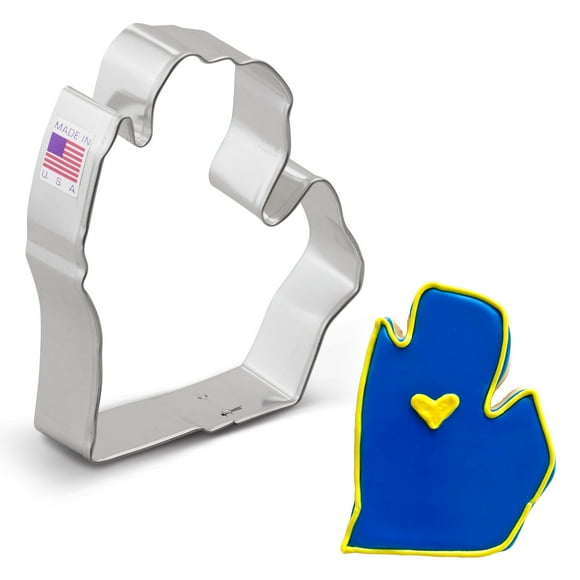 Ann Clark Lower Michigan Cookie Cutter 3.75", Made in USA