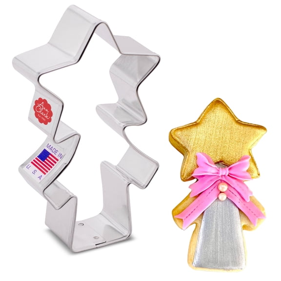 Ann Clark Magical Wand Cookie Cutter 4", Made in USA