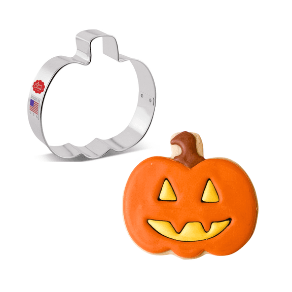Ann Clark Pumpkin Cookie Cutter 4", Made in USA