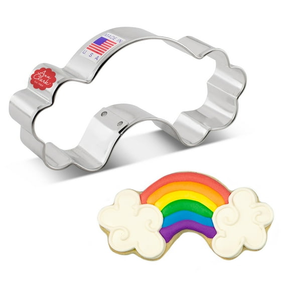 Ann Clark Rainbow Cookie Cutter 4", Made in USA