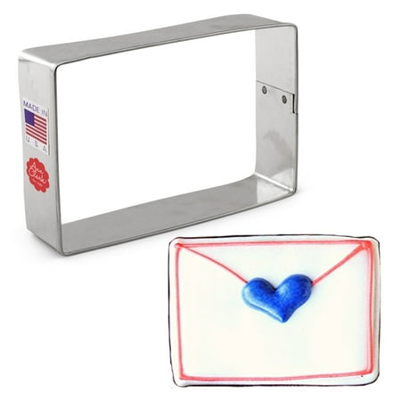 Ann Clark Rectangle Cookie Cutter 4", Made in USA