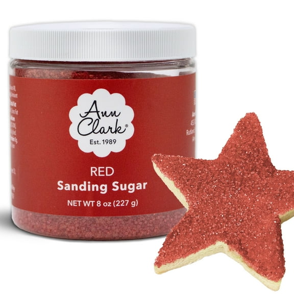 Ann Clark Red Sanding Sugar