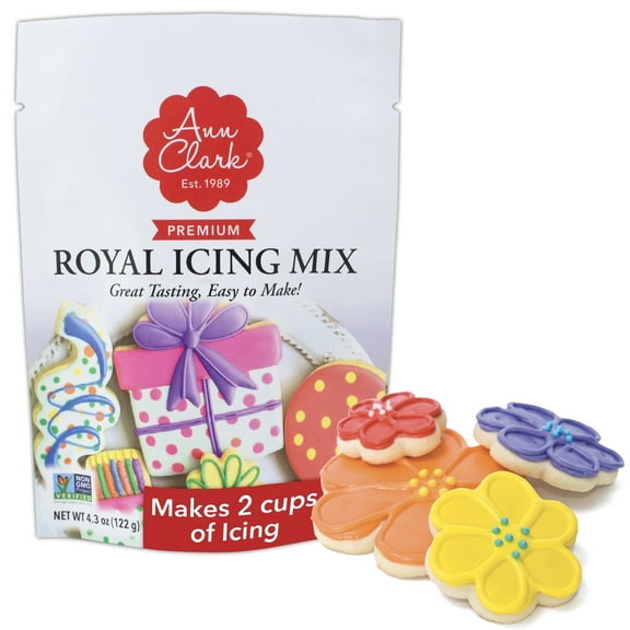 Ann Clark Royal Icing Mix Makes 2 Cups (16 oz) of Cookie Icing