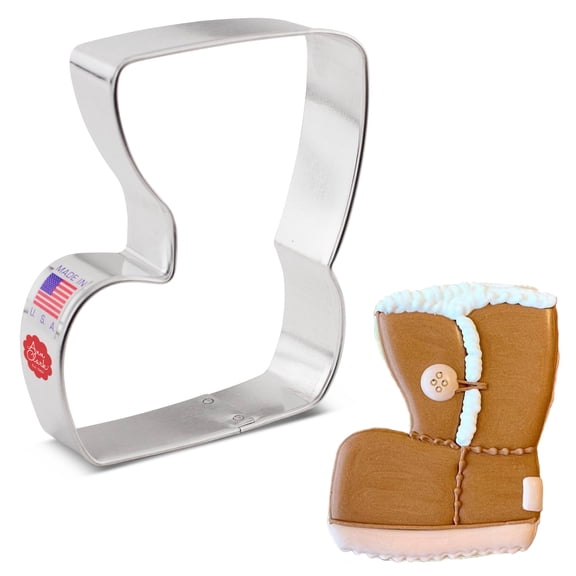 Ann Clark Santa Boot Cookie Cutter 3.5", Made in USA