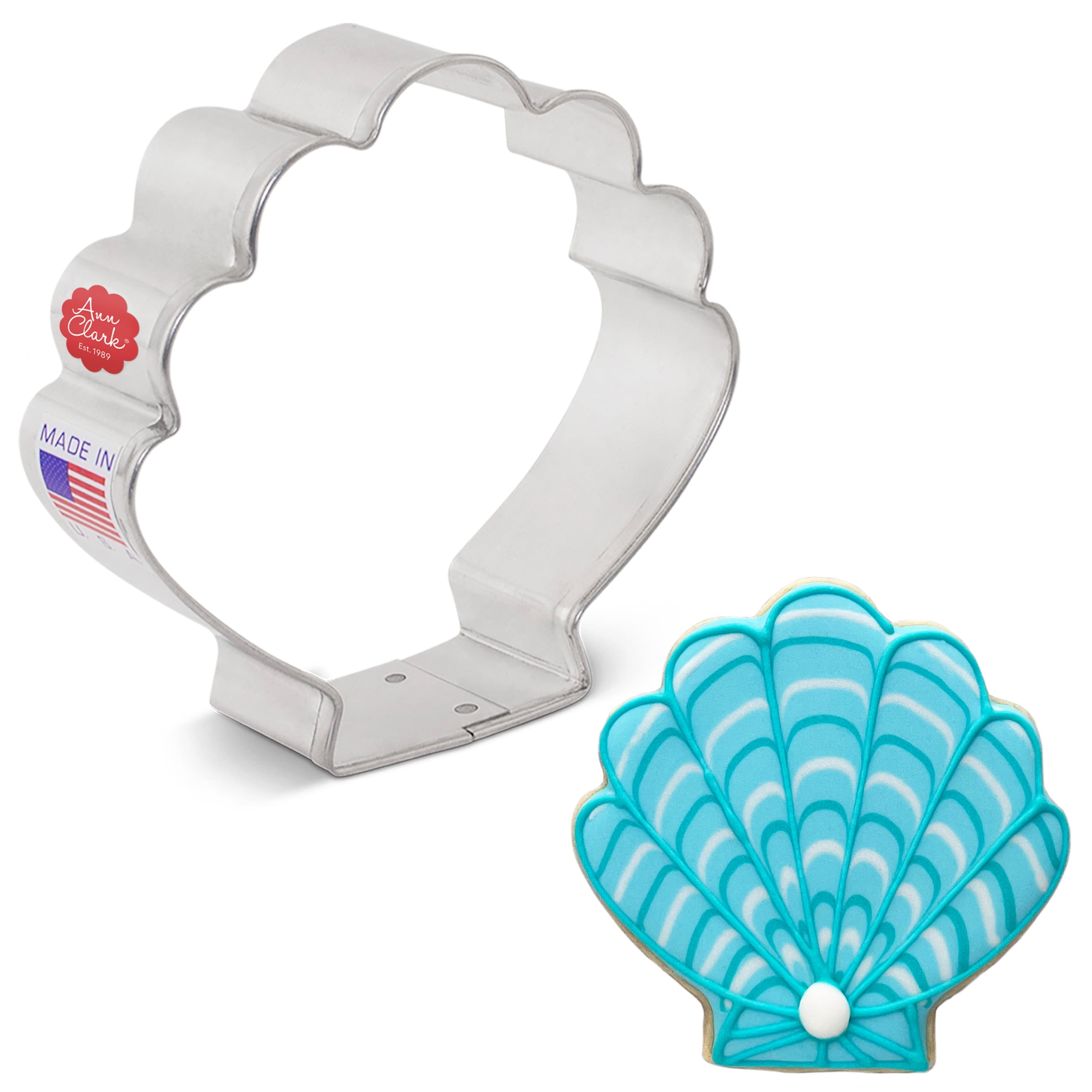 Ann Clark Seashell Cookie Cutter 3.25