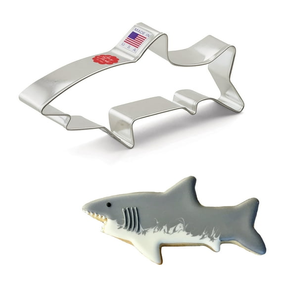 Ann Clark Shark Cookie Cutter, 6.25"