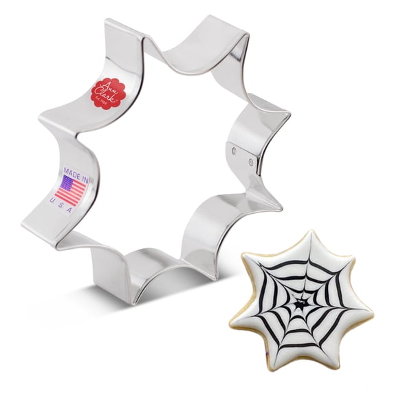 Ann Clark Spider Web Cookie Cutter 4.25", Made in USA