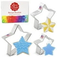 thumbnail image 1 of Ann Clark  Star Cookie Cutter Set, 3-Piece, Made in USA, 1 of 7