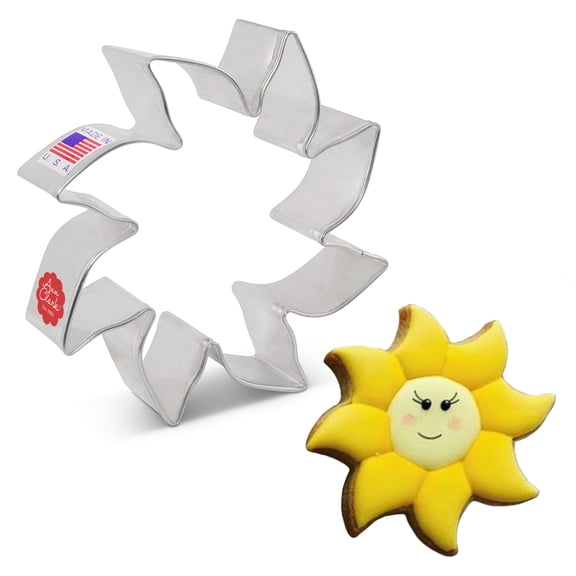 Ann Clark Sun Cookie Cutter 4", Made in USA