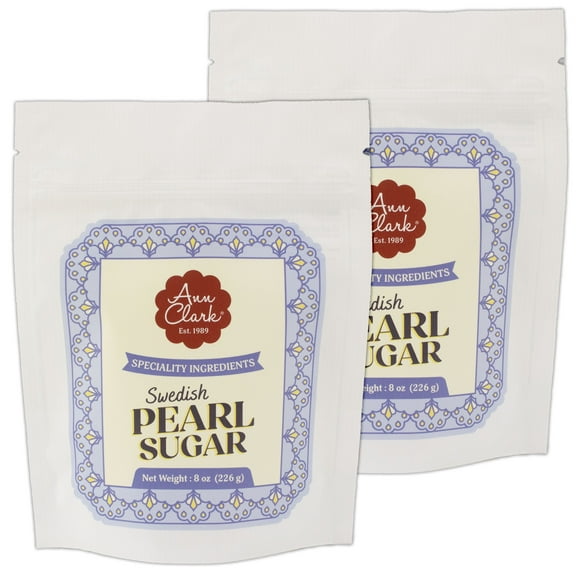 Ann Clark Swedish Pearl Sugar, 8 oz. (2 Pack)