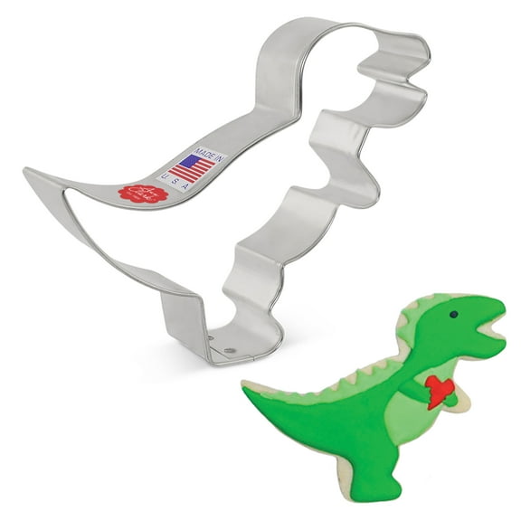 Ann Clark T-Rex Cookie Cutter 4.75", Made in USA