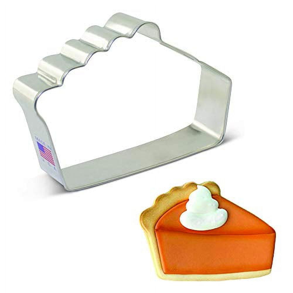 Mini Cookie Cutter Set - 30 Small Molds to Cut Out Polymer Clay, Pastry Dough, Pie Crust and Fruit Metal Stamps Star Flower Hexagon Round Heart Square