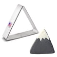 thumbnail image 1 of Ann Clark Triangle Cookie Cutter 4", Made in USA, 1 of 5
