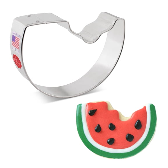 Ann Clark Watermelon Cookie Cutter 3.75", Made in USA