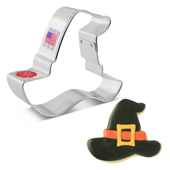 Ann Clark Witch's Hat Cookie Cutter 3", Made in USA