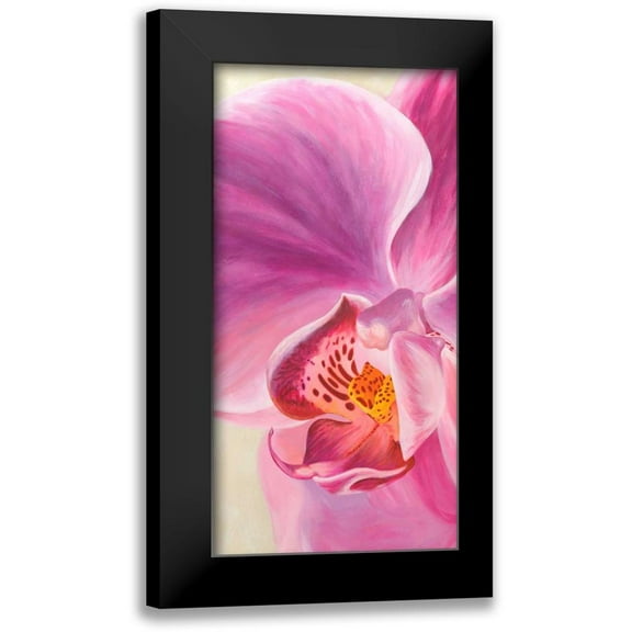 Ann, Cynthia 9x14 Black Modern Framed Museum Art Print Titled - Purple Orchids I