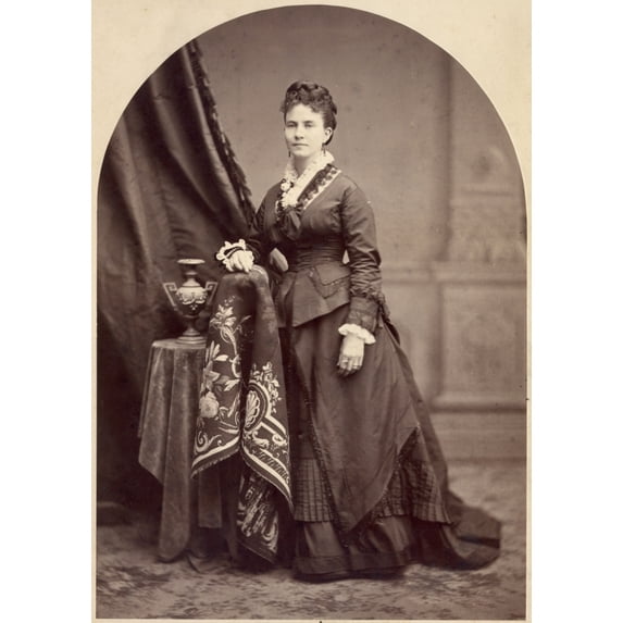 Ann Eliza Young. N19Th Wife Of Brigham Young And Later Advocate For Women'S Rights. Photograph By Thomas