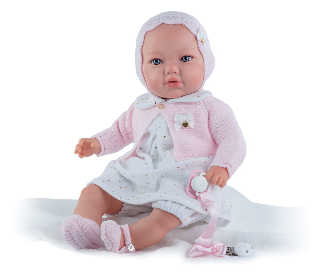 Ann Lauren Dolls 15 Inch Baby Boy Doll - Anatomically Correct 