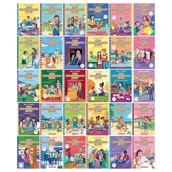Ann M. Martins The Baby-Sitters Club Complete Series Set (Books 130)
