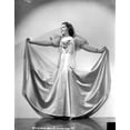thumbnail image 1 of Ann Rutherford Looking Away, Spreading Her Long Skirt Photo Print (8 x 10), 1 of 1